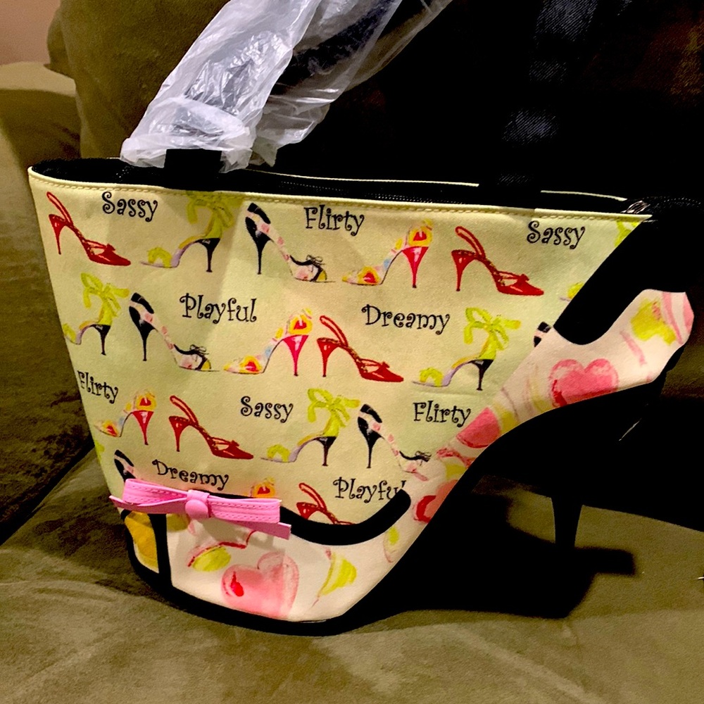 New The Bradford Exchange “If The Shoe Fits” Handbag